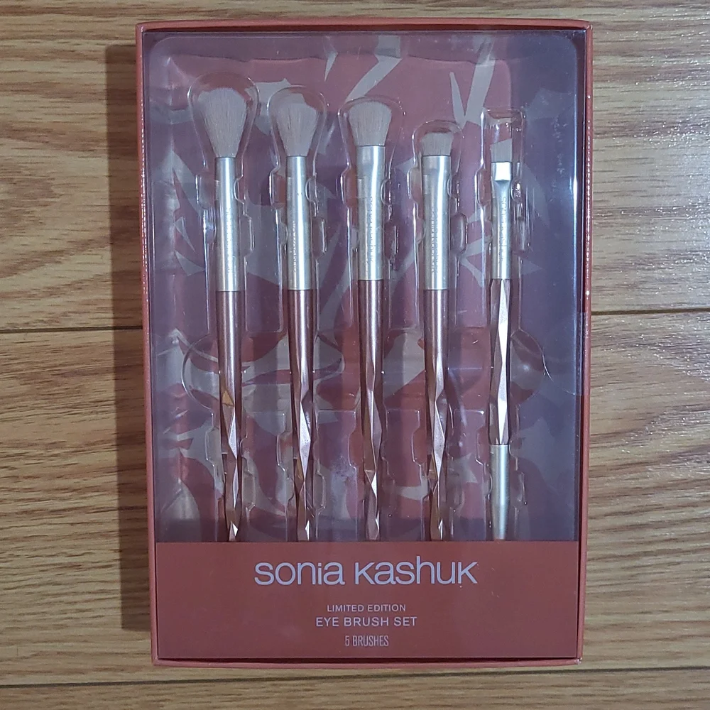 Sonia Kashuk Rose Gold Eye Brush Collection